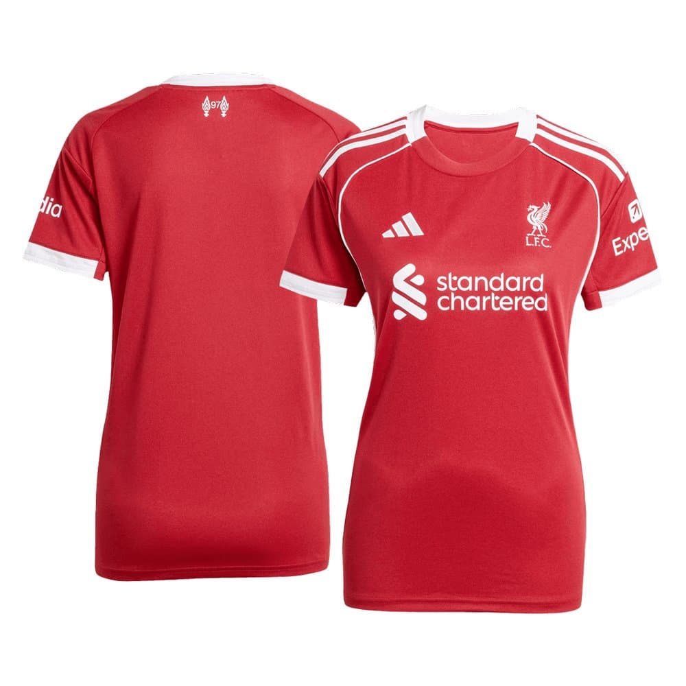 Women's Liverpool Home Authentic Jersey 2025/26 Women's Liverpool Home Authentic Jersey 2025/26