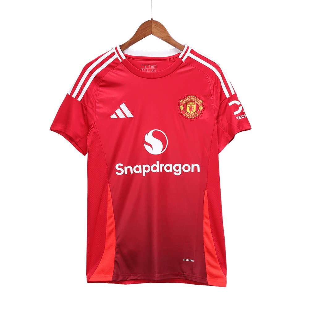 Men's Manchester United Home Replica Soccer Jersey 2024/25