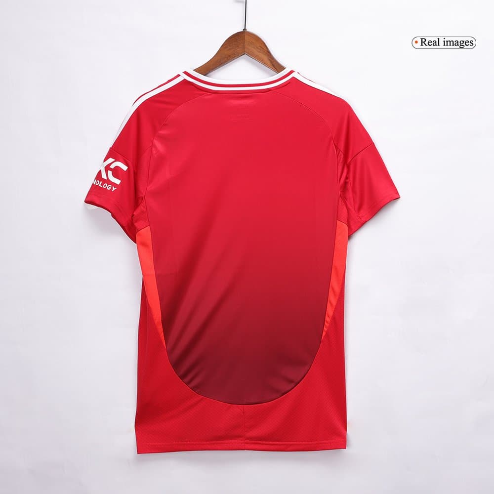 Men's Manchester United Home Replica Soccer Jersey 2024/25