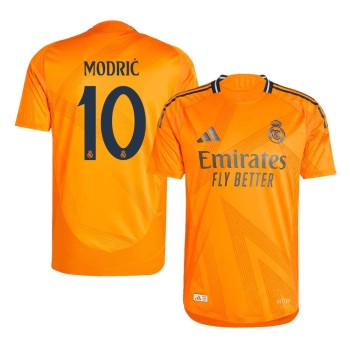 Men's MODRIĆ #10 Real Madrid Away Authentic Soccer Jersey 2024/25