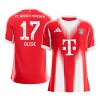 Men's OLISE #17 Bayern Munich Home Replica Soccer Jersey 2025/26 Men's OLISE #17 Bayern Munich Home Replica Soccer Jersey 2025/26