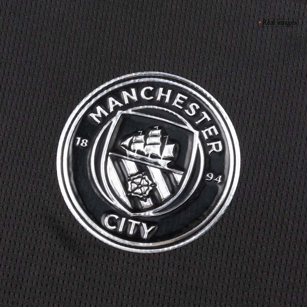 Men's Manchester City Away Long Sleeve Jersey 2025/26