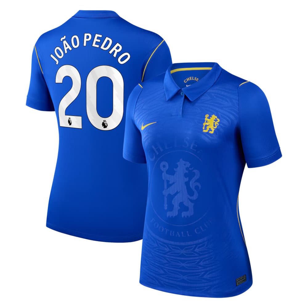Women's João Pedro #20 Chelsea Home Stadium Replica Jersey 2026/27 Women's João Pedro #20 Chelsea Home Stadium Replica Jersey 2026/27