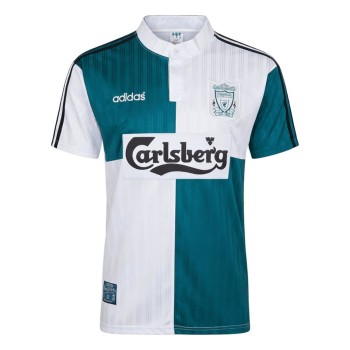 Men's Liverpool Away Retro Soccer Jersey 1995/96