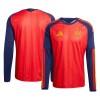 Men's Spain Home Long Sleeve Jersey World Cup 2026 Men's Spain Home Long Sleeve Jersey World Cup 2026