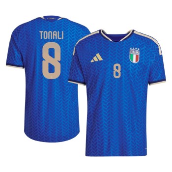 Men's TONALI #8 Italy Home Authentic Jersey World Cup 2026 Men's TONALI #8 Italy Home Authentic Jersey World Cup 2026