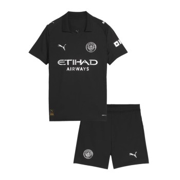 Kid's Manchester City Away Soccer Jersey Kit 2025/26 Kid's Manchester City Away Soccer Jersey Kit 2025/26