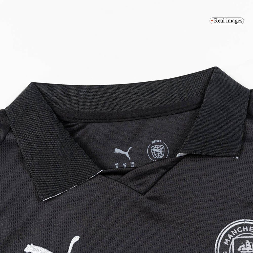 Kid's Manchester City Away Soccer Jersey Kit 2025/26