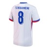 Men's TCHOUAMENI #8 France Away Replica Soccer Jersey 2024 Men's TCHOUAMENI #8 France Away Replica Soccer Jersey 2024