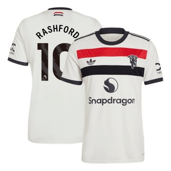 Men's RASHFORD #10 Manchester United Third Away Replica Soccer Jersey 2024/25