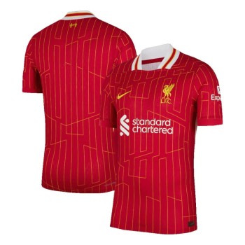 Men's Liverpool Home Authentic Soccer Jersey 2024/25