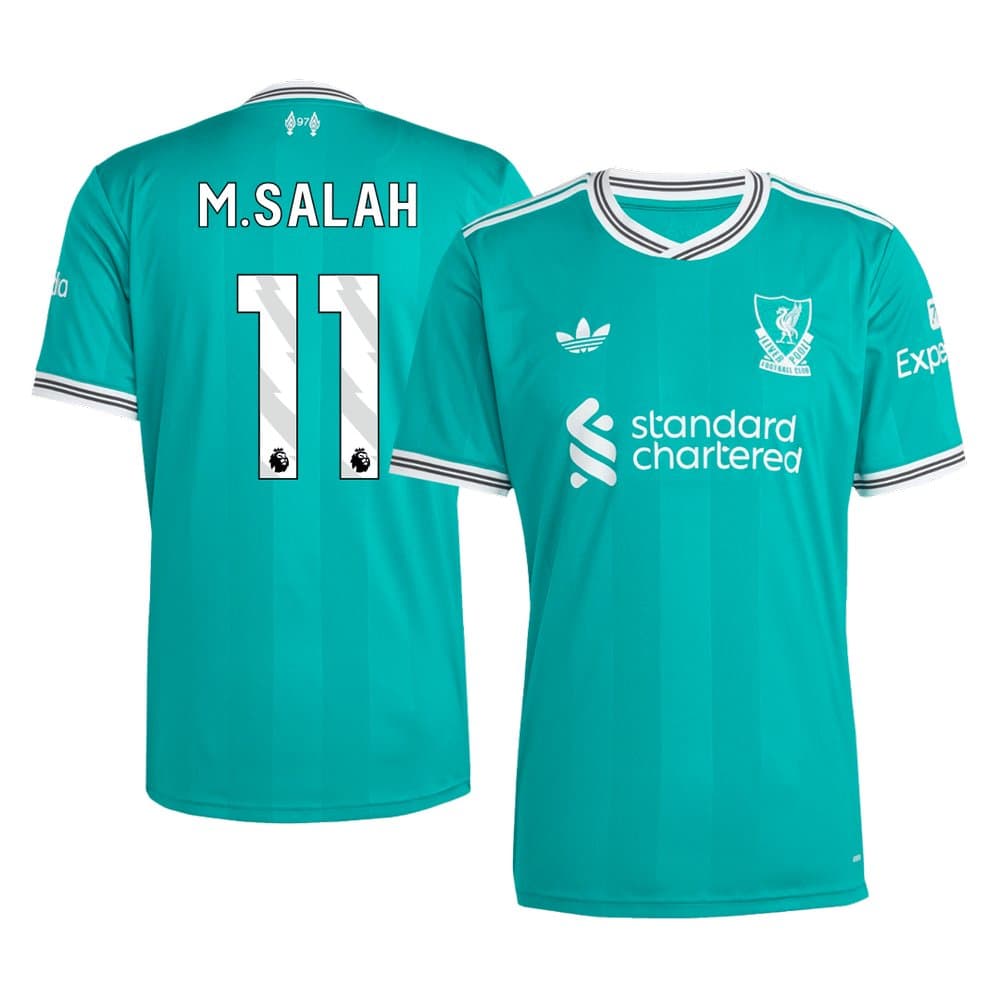 Men's M.SALAH #11 Liverpool Third Away Replica Soccer Jersey 2025/26 Men's M.SALAH #11 Liverpool Third Away Replica Soccer Jersey 2025/26