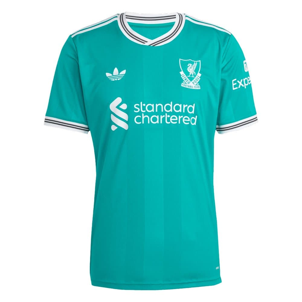 Men's M.SALAH #11 Liverpool Third Away Replica Soccer Jersey 2025/26 Men's M.SALAH #11 Liverpool Third Away Replica Soccer Jersey 2025/26