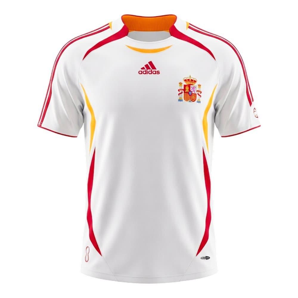 Men's Spain Away Retro Soccer Jersey 2006