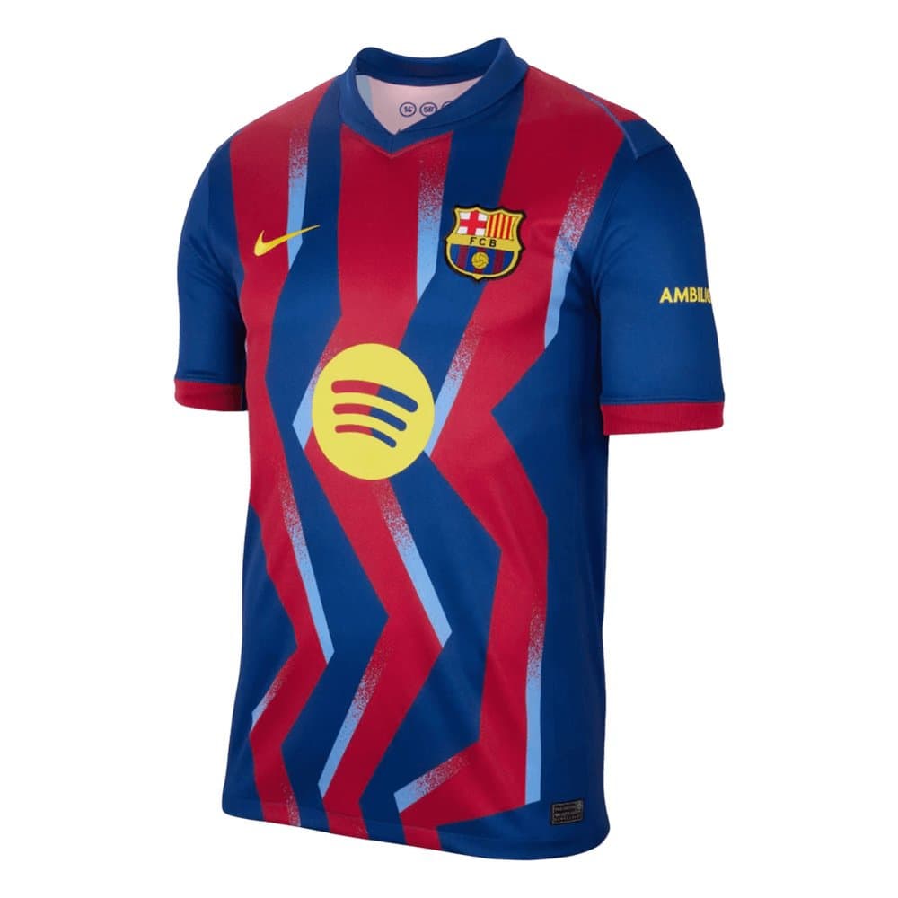 Men's Barcelona Fourth Away Replica Soccer Jersey 2025/26