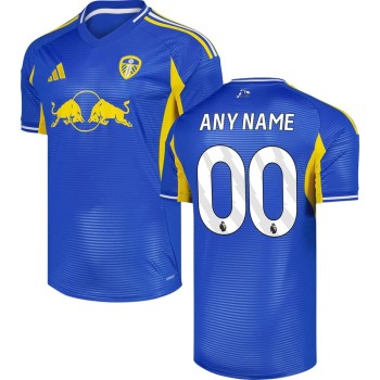 Men's Leeds United Away Replica Custom Jersey 2025/26