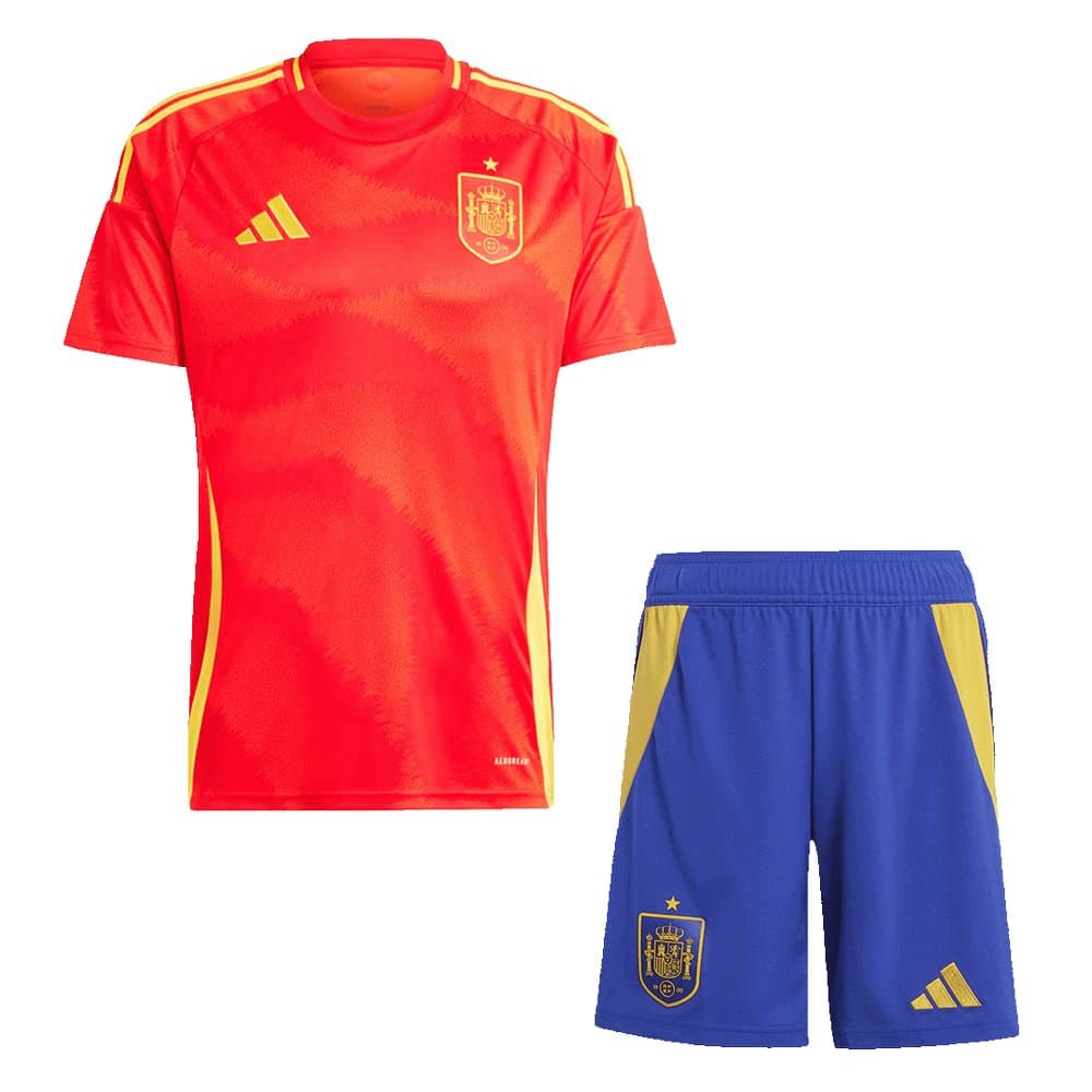 Men's Spain Home Jersey Kit EURO 2024 Men's Spain Home Jersey Kit EURO 2024
