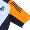 Men's Real Madrid Pre-Match Replica Soccer Jersey Blue 2024/25 Men's Real Madrid Pre-Match Replica Soccer Jersey Blue 2024/25
