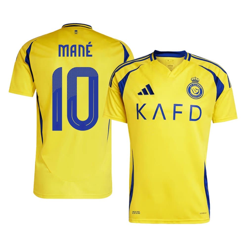 Men's MANÉ #10 Al Nassr Home Replica Soccer Jersey - ACL 2024/25 Men's MANÉ #10 Al Nassr Home Replica Soccer Jersey - ACL 2024/25