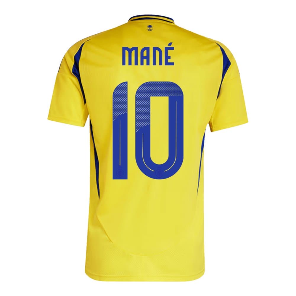 Men's MANÉ #10 Al Nassr Home Replica Soccer Jersey - ACL 2024/25 Men's MANÉ #10 Al Nassr Home Replica Soccer Jersey - ACL 2024/25