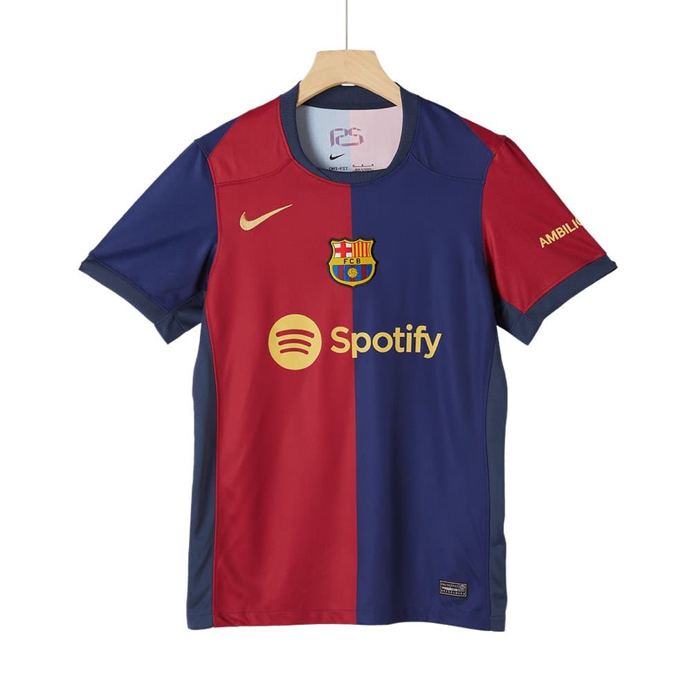 Men's Barcelona Home Replica Soccer Jersey 2024/25 Men's Barcelona Home Replica Soccer Jersey 2024/25