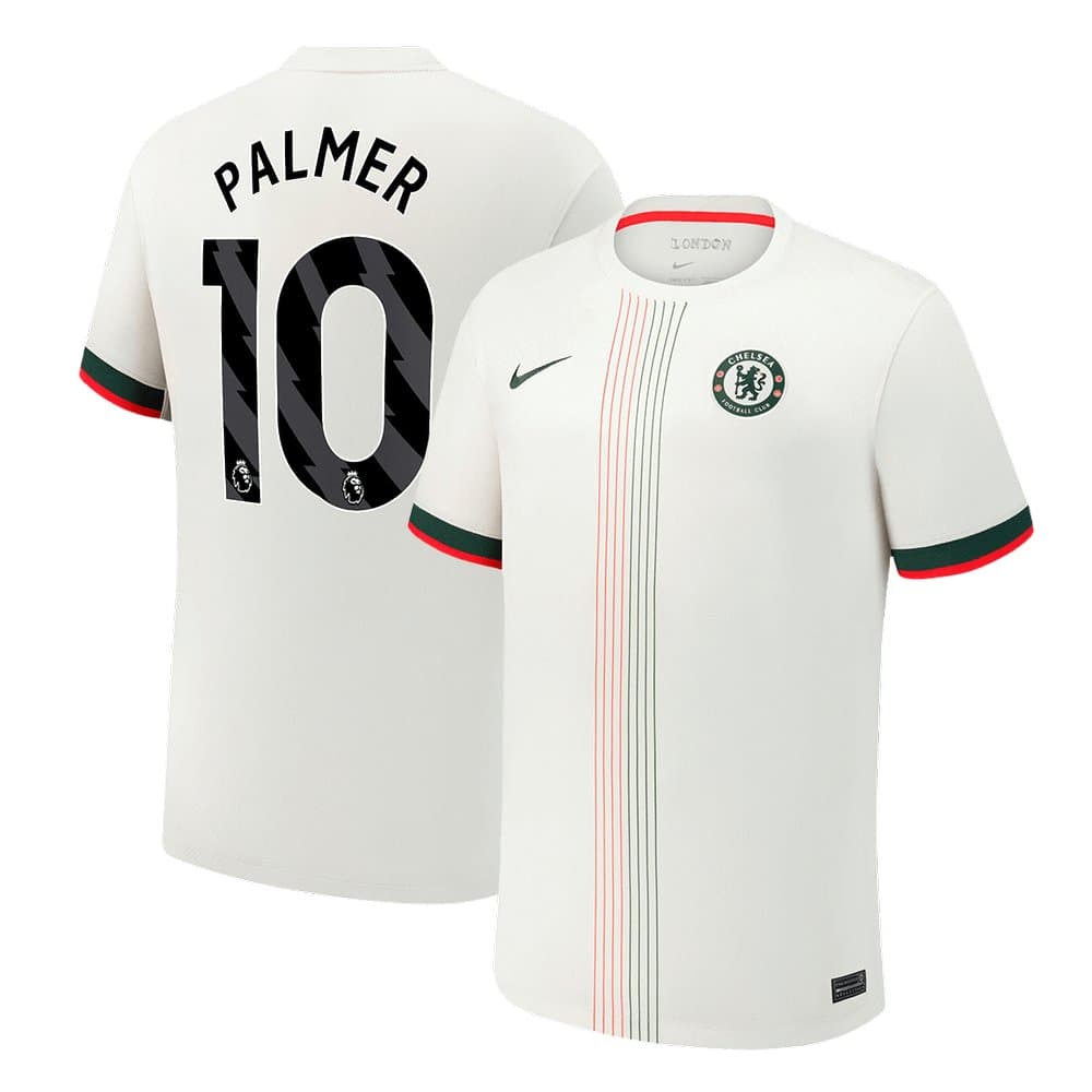 Men's PALMER #10 Chelsea Away Replica Soccer Jersey 2025/26