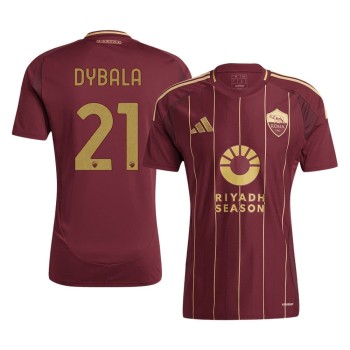 Men's DYBALA #21 Roma Home Replica Soccer Jersey 2024/25 Men's DYBALA #21 Roma Home Replica Soccer Jersey 2024/25