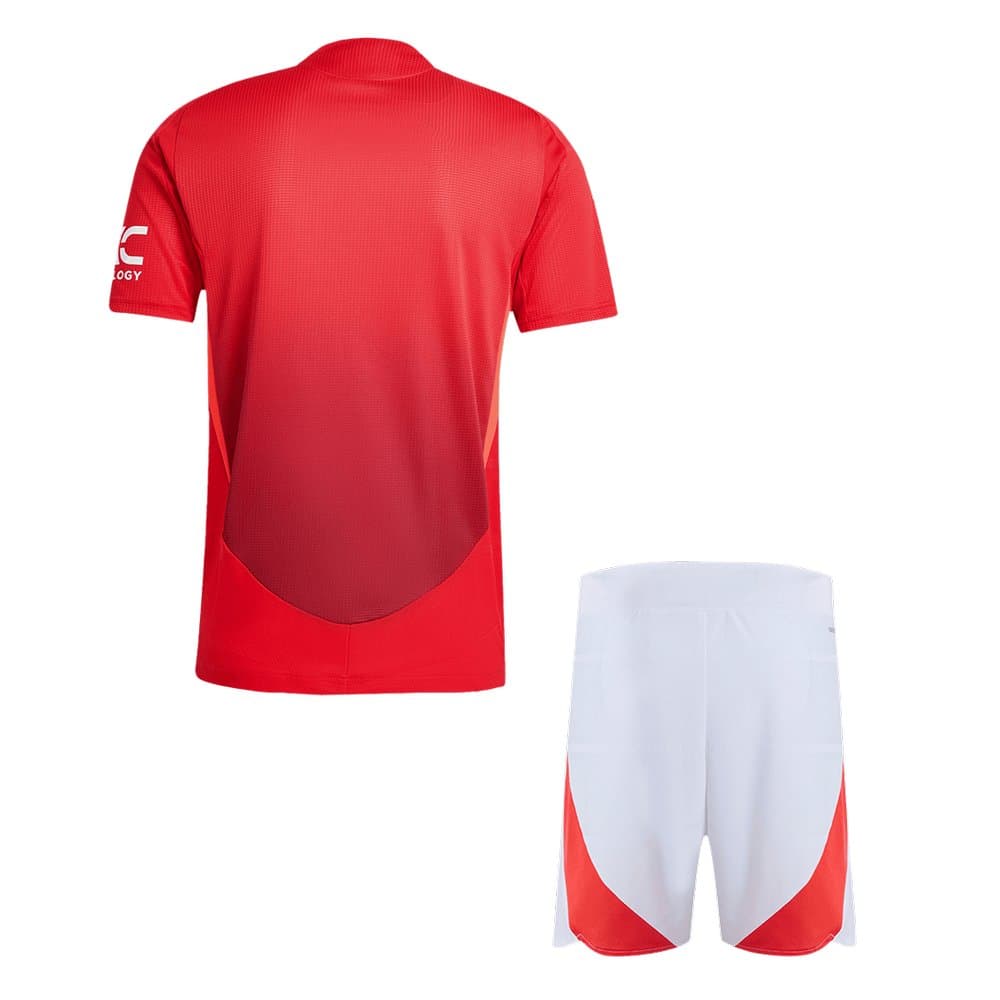 Men's Manchester United Home Authentic Jersey Kit 2024/25 Men's Manchester United Home Authentic Jersey Kit 2024/25