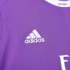 Men's MODRIĆ #19 Real Madrid Away Long Sleeve Retro Soccer Jersey 2016/17 Men's MODRIĆ #19 Real Madrid Away Long Sleeve Retro Soccer Jersey 2016/17