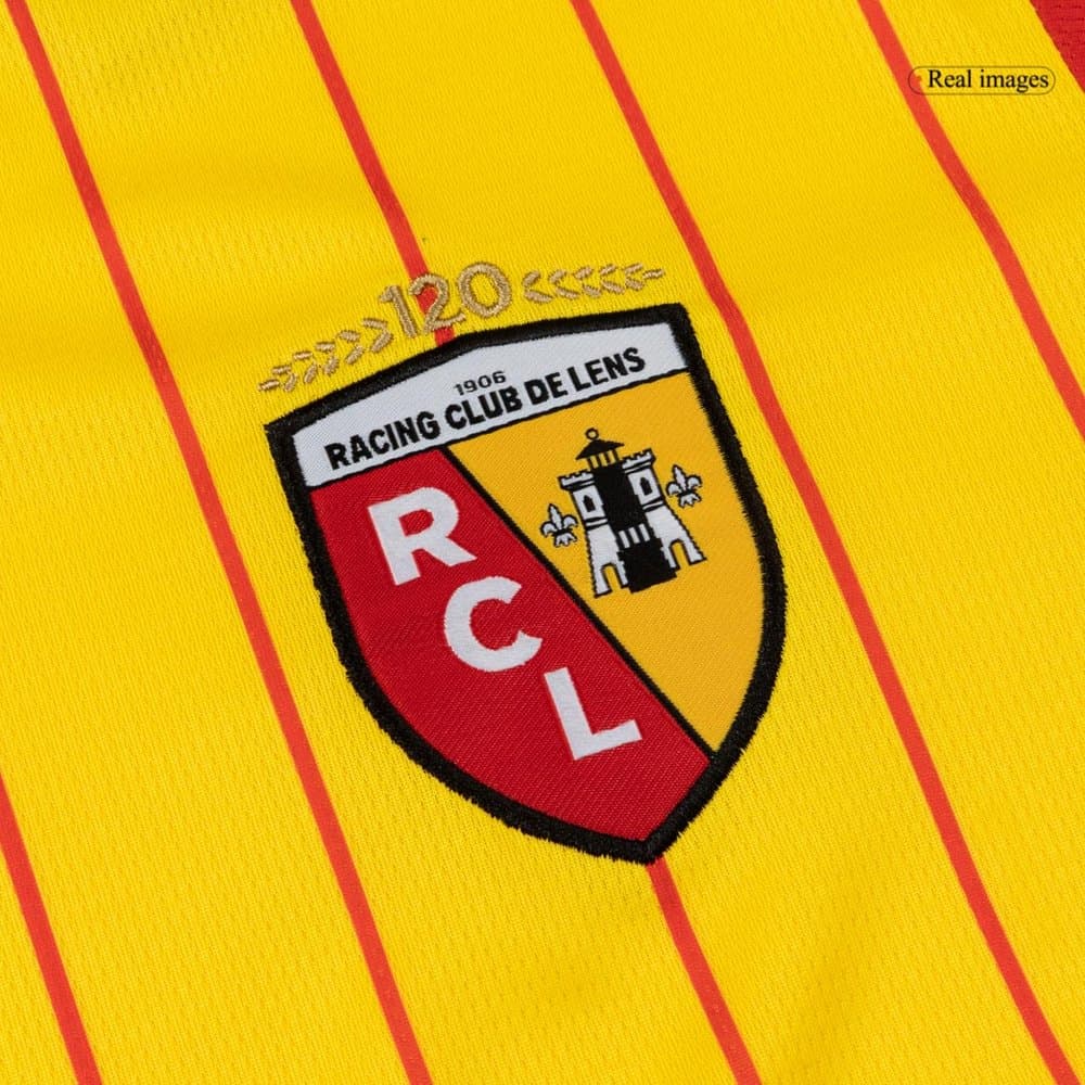 Men's THAUVIN #10 RC Lens Home Replica Soccer Jersey 2025/26 Men's THAUVIN #10 RC Lens Home Replica Soccer Jersey 2025/26