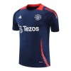 Men's Manchester United Pre-Match Replica Soccer Jersey Navy 2024/25 Men's Manchester United Pre-Match Replica Soccer Jersey Navy 2024/25