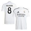 Men's VALVERDE #8 Real Madrid Home Replica Soccer Jersey 2024/25 Men's VALVERDE #8 Real Madrid Home Replica Soccer Jersey 2024/25
