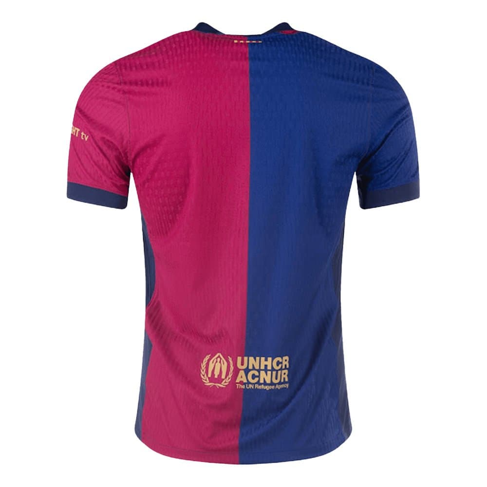 Men's Barcelona Home Authentic Soccer Jersey - 125th Anniversary 2024/25
