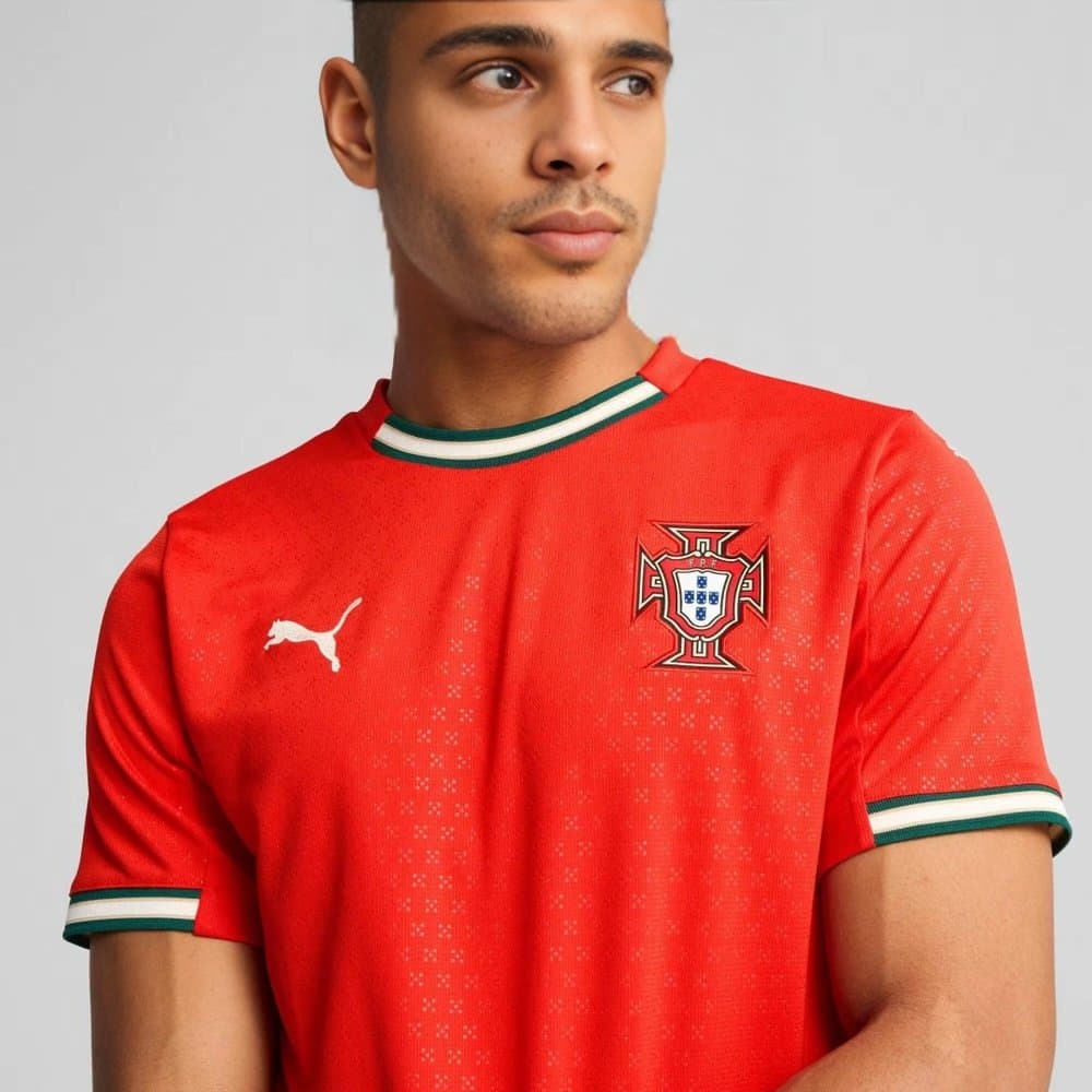 Men's Portugal Home Replica Soccer Jersey 2025 Men's Portugal Home Replica Soccer Jersey 2025