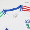 Men's CHIESA #14 Italy Away Replica Soccer Jersey EURO 2024 Men's CHIESA #14 Italy Away Replica Soccer Jersey EURO 2024