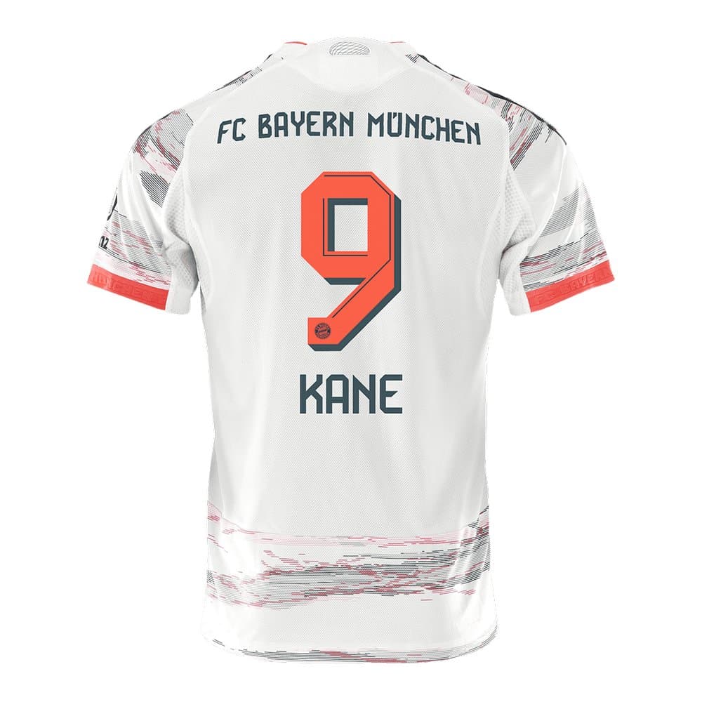 Men's KANE #9 Bayern Munich Away Authentic Jersey 2025/26