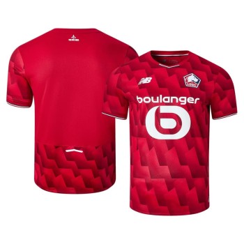 Men's Lille OSC Home Replica Soccer Jersey 2025/26