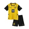 Kid's Borussia Dortmund Home Soccer Jersey Kit 2024/25 Kid's Borussia Dortmund Home Soccer Jersey Kit 2024/25