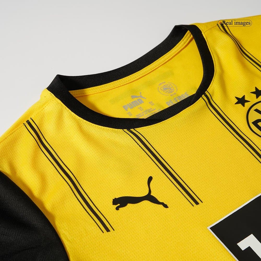 Kid's Borussia Dortmund Home Soccer Jersey Kit 2024/25 Kid's Borussia Dortmund Home Soccer Jersey Kit 2024/25