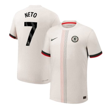Men's NETO #7 Chelsea Away Authentic Jersey 2025/26