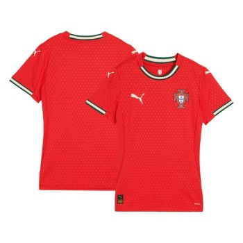 Women's Portugal Home Authentic Jersey 2025 Women's Portugal Home Authentic Jersey 2025