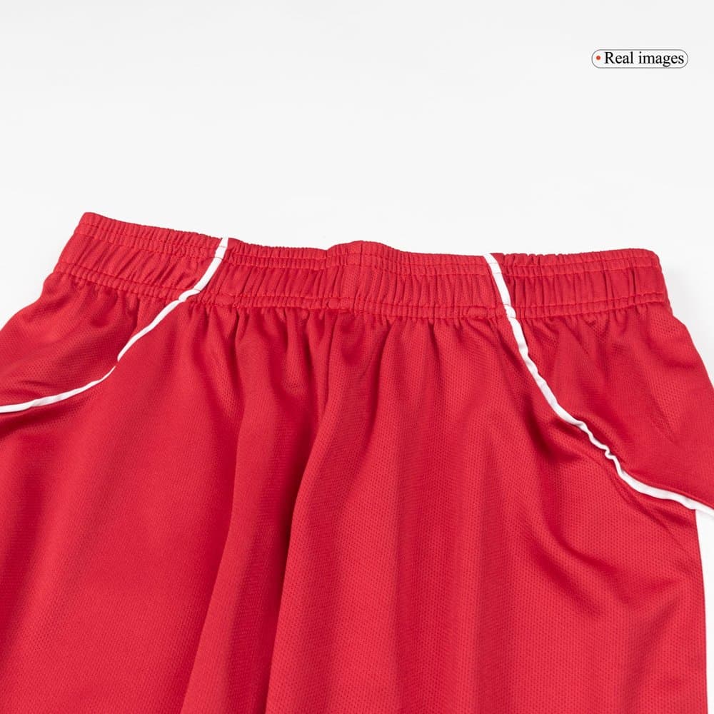 Men's Liverpool Home Soccer Shorts 2025/26 Men's Liverpool Home Soccer Shorts 2025/26