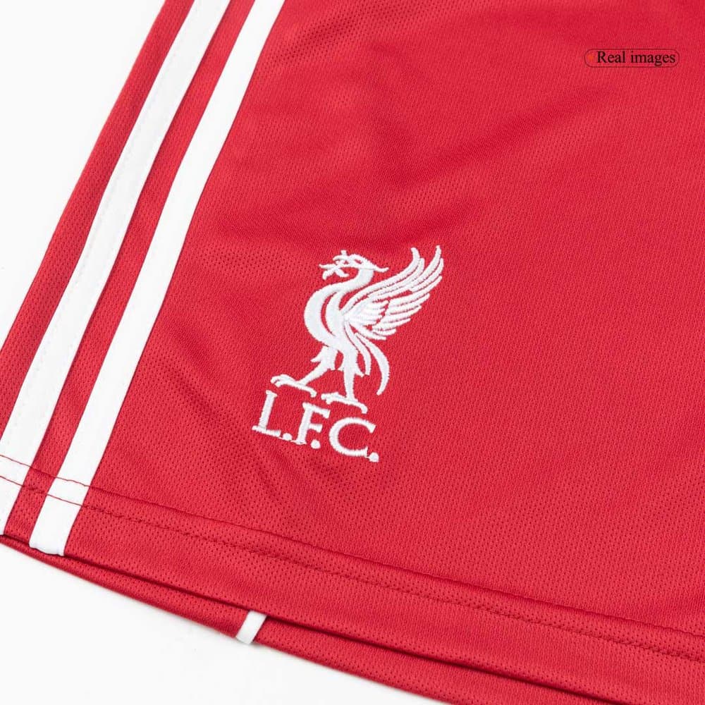 Men's Liverpool Home Soccer Shorts 2025/26 Men's Liverpool Home Soccer Shorts 2025/26