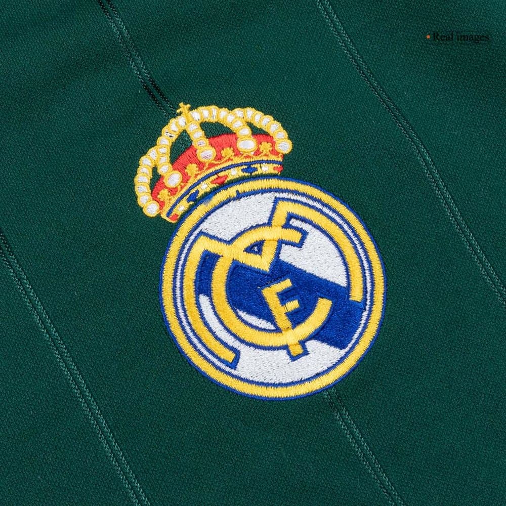 Men's Real Madrid Third Away Long Sleeve Retro Soccer Jersey 2012/13