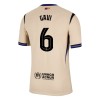 Men's GAVI #6 Barcelona Away Authentic Soccer Jersey - UCL 2025/26 Men's GAVI #6 Barcelona Away Authentic Soccer Jersey - UCL 2025/26