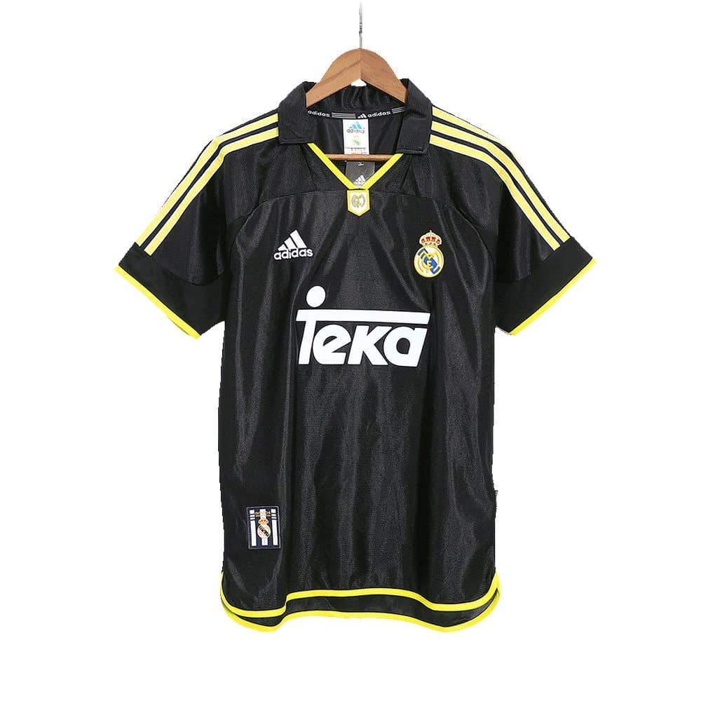 Men's Real Madrid Away Retro Soccer Jersey 1999/00