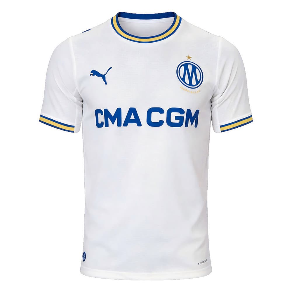 Kid's Marseille Home Authentic Soccer Jersey 2026/27 Kid's Marseille Home Authentic Soccer Jersey 2026/27