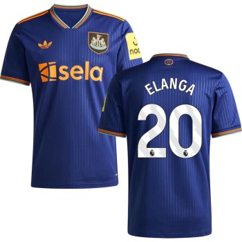 Men's ELANGA #20 Newcastle United Third Replica Jersey 2025/26