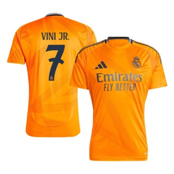 Men's VINI JR. #7 Real Madrid Away Replica Soccer Jersey 2024/25 Men's VINI JR. #7 Real Madrid Away Replica Soccer Jersey 2024/25