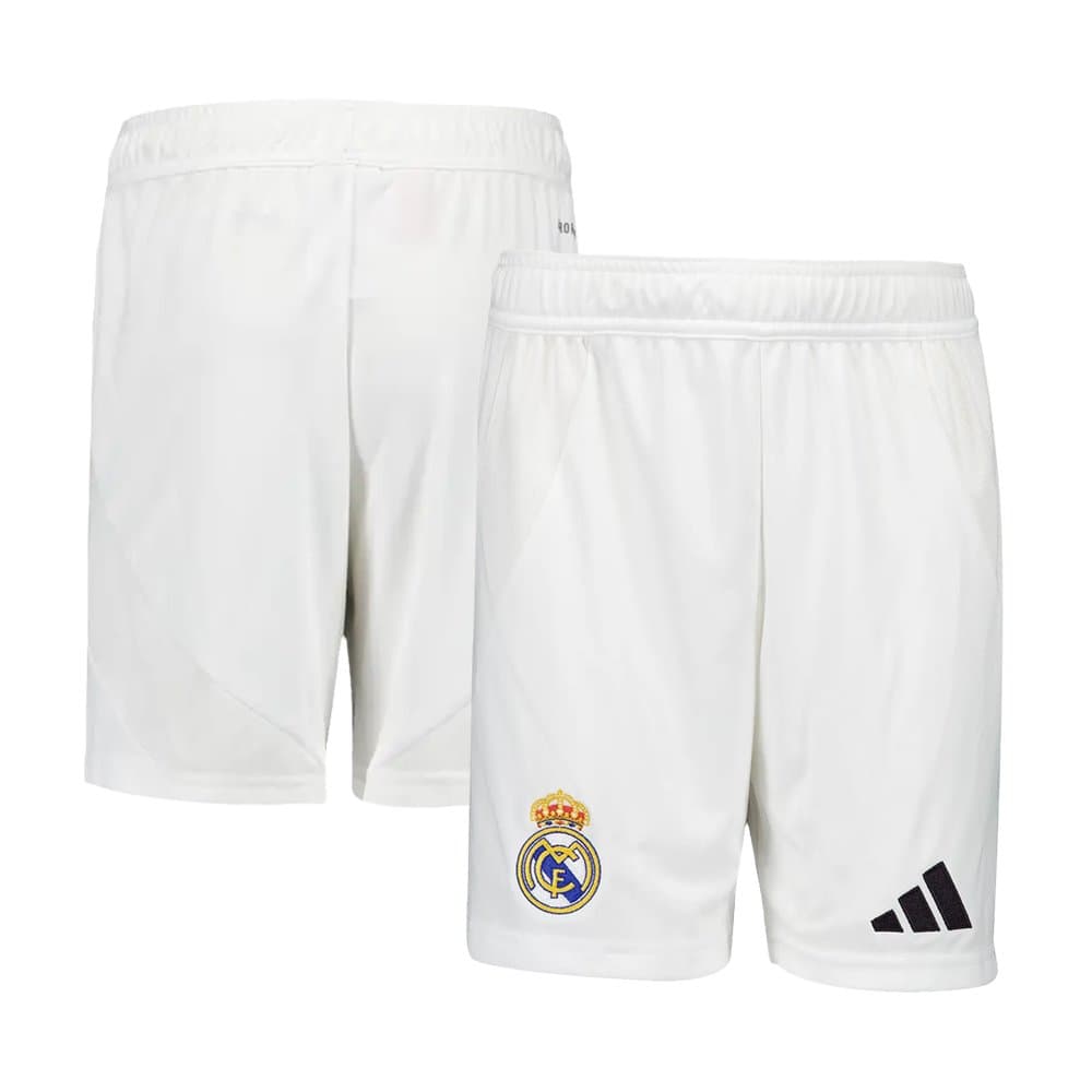 Men's Real Madrid Home Soccer Shorts 2024/25